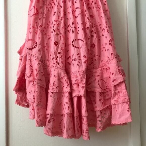 Rococo Sand Moss Tiered Fit & Flare Maxi Dress - Picture 7 of 10